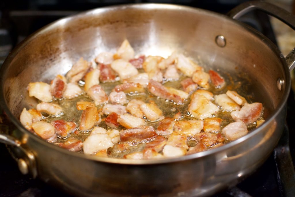 Fab Recipe: Pumpkin Fettuccine with Pork Belly // Amy Lecza // Photo: @fabsoopark