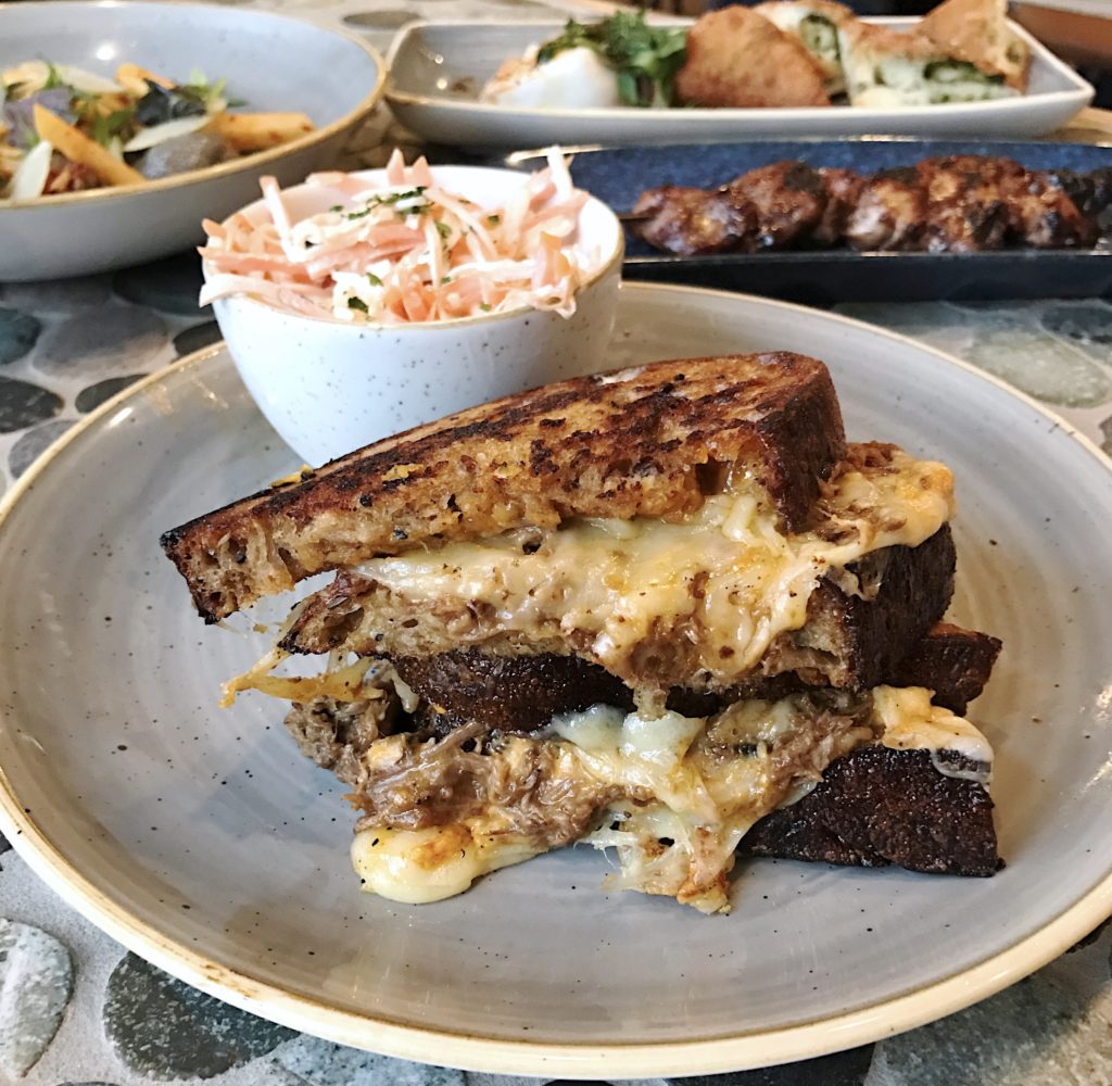 Fab Review: Bad Hunter // Braised Lamb Grilled Cheese // Photo: @topchicagoeats