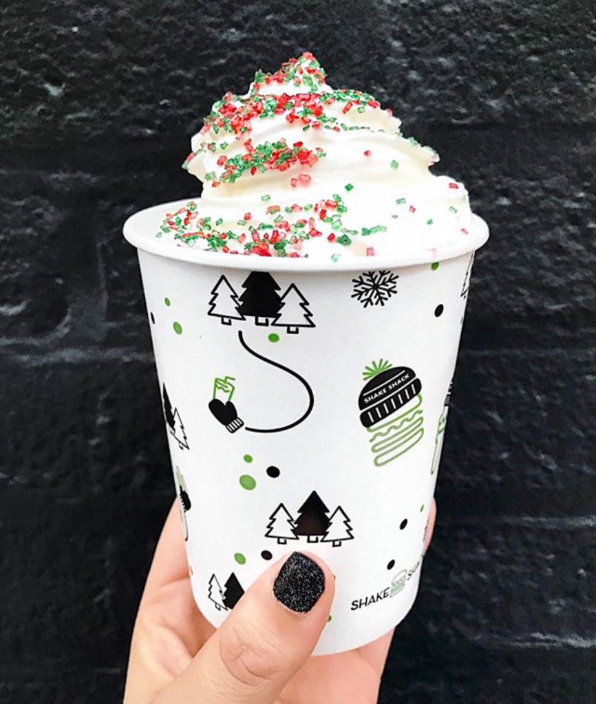 Christmas Cookie Shake at Shake Shack // Photo: @topchicagoeats