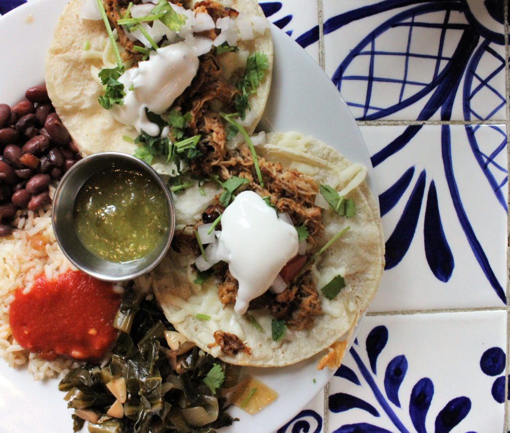 Fab Review: Currency Exchange Cafe // Taco Plate // Photo: @senxeats