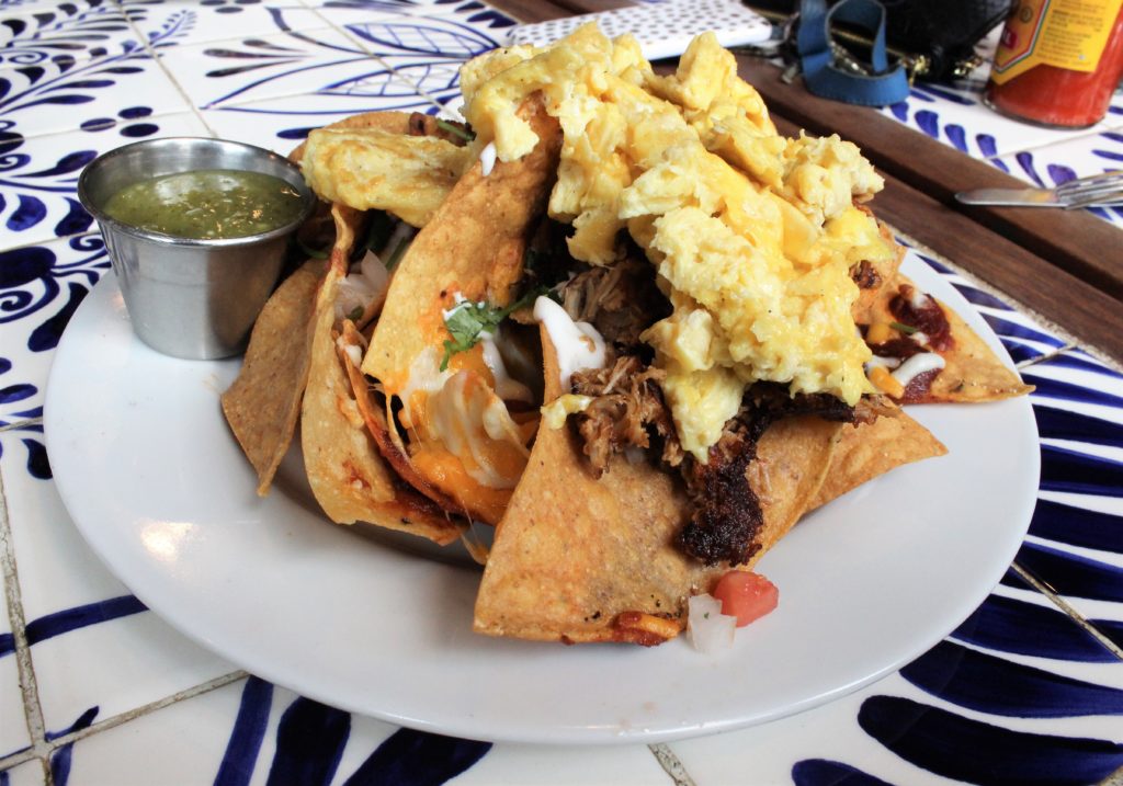 Fab Review: Currency Exchange Cafe // Chilaquiles // Photo: @senxeats