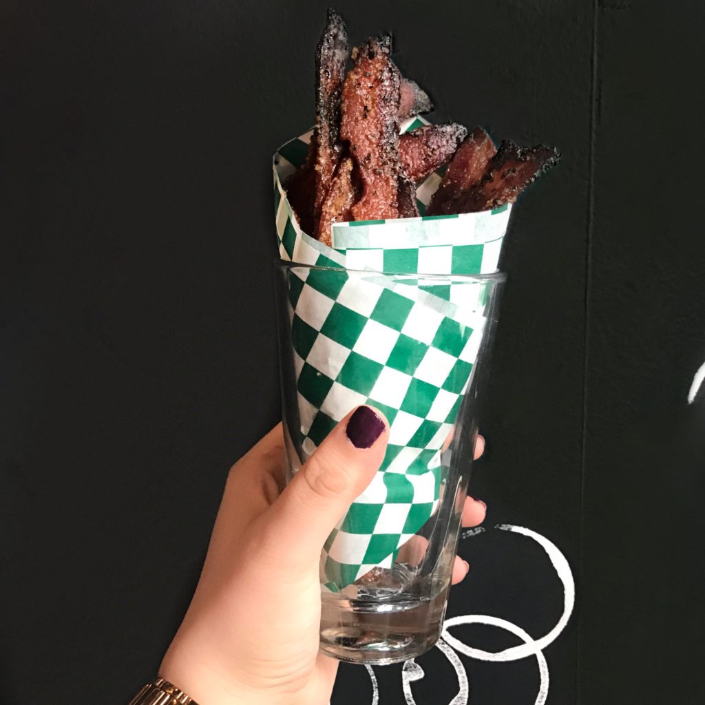 Fab Review: Green Street Local // Candied Bacon // Photo: @topchicagoeats