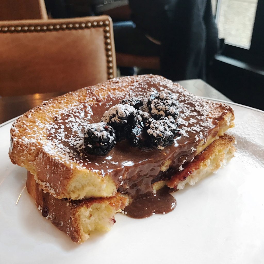 Stuffed French Toast at Beacon Tavern // Photo: @topchicagoeats