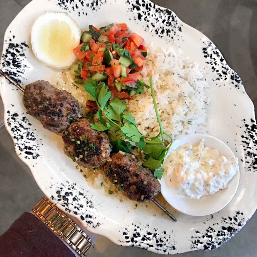 Lamb & Beef Kefta Kebab at Ēma // Photo: @topchicagoeats