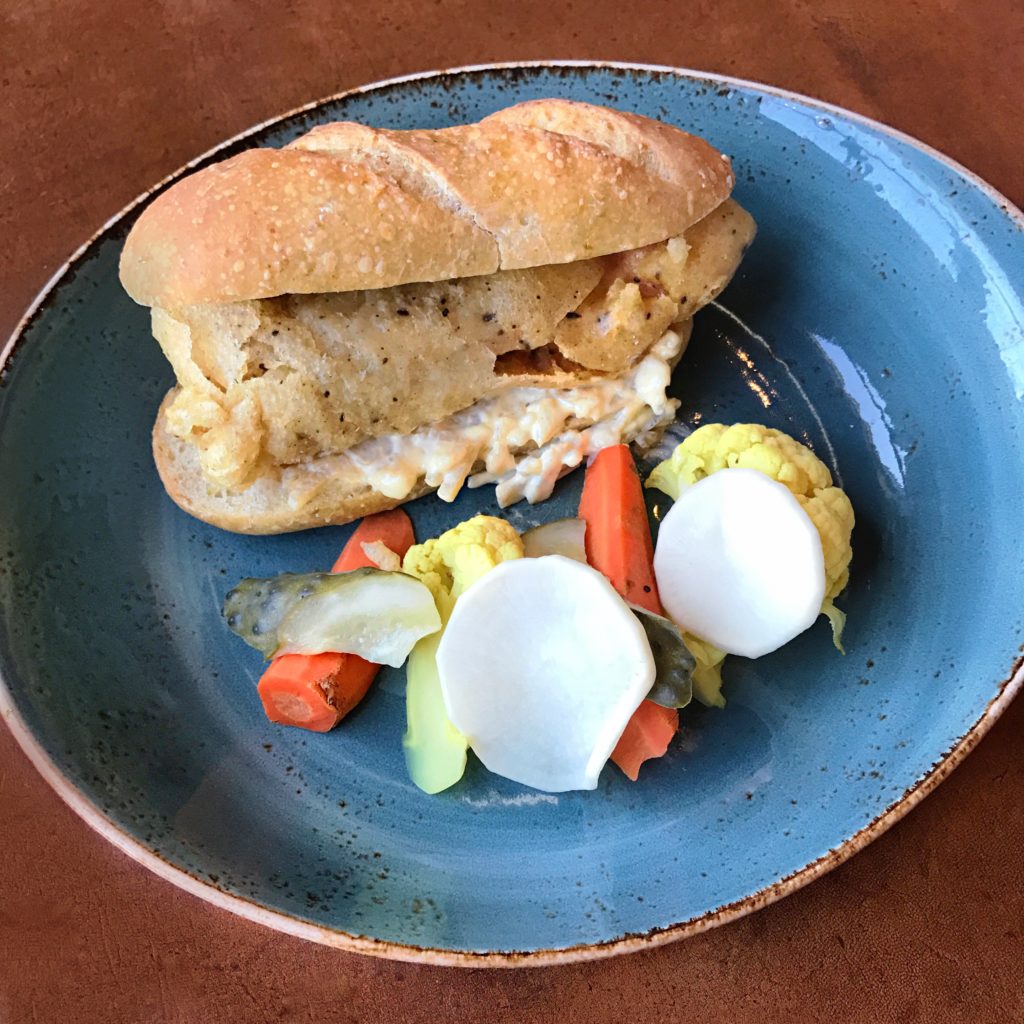 Fab Review: Brunch at Band of Bohemia // Caraway Fried Chicken Breast // Photo: @topchicagoeats