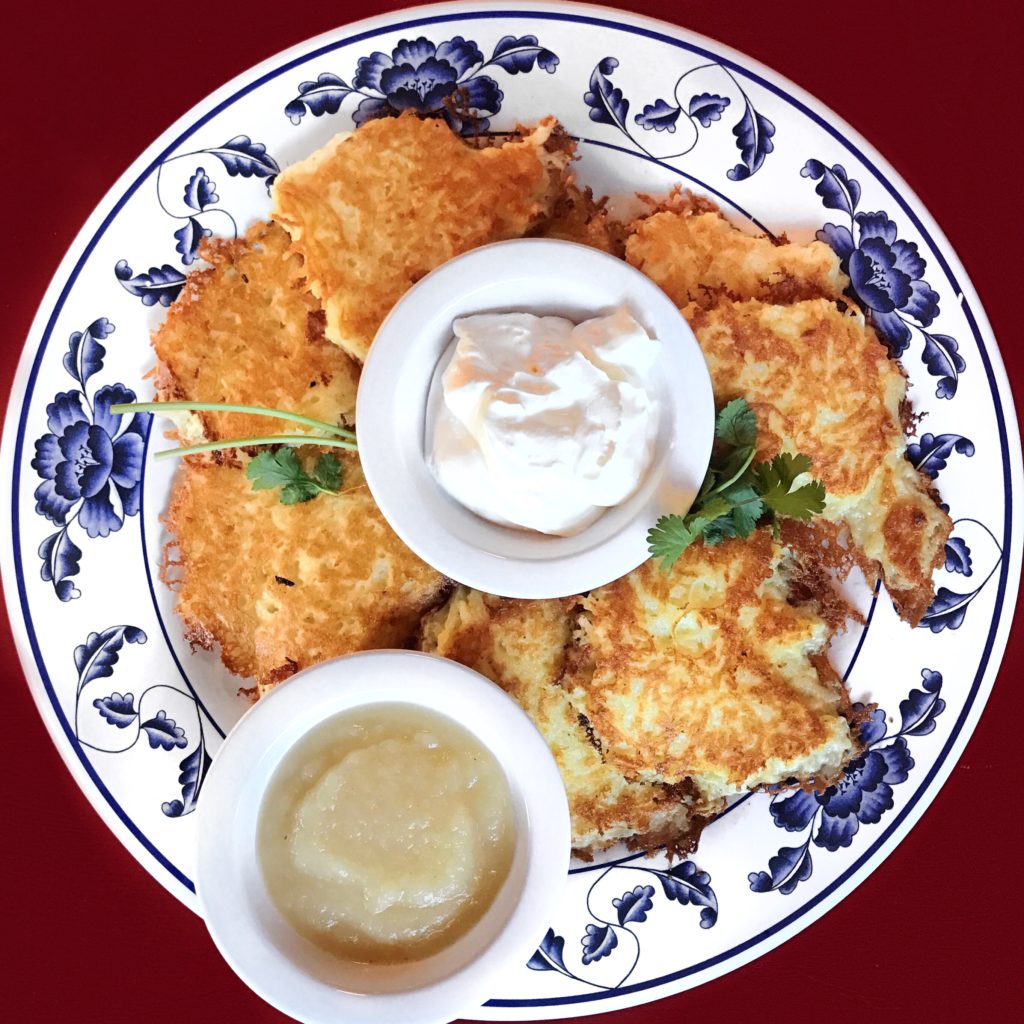 Fab Review: Uncle Mike's Place // Potato Pancakes // Photo: @topchicagoeats