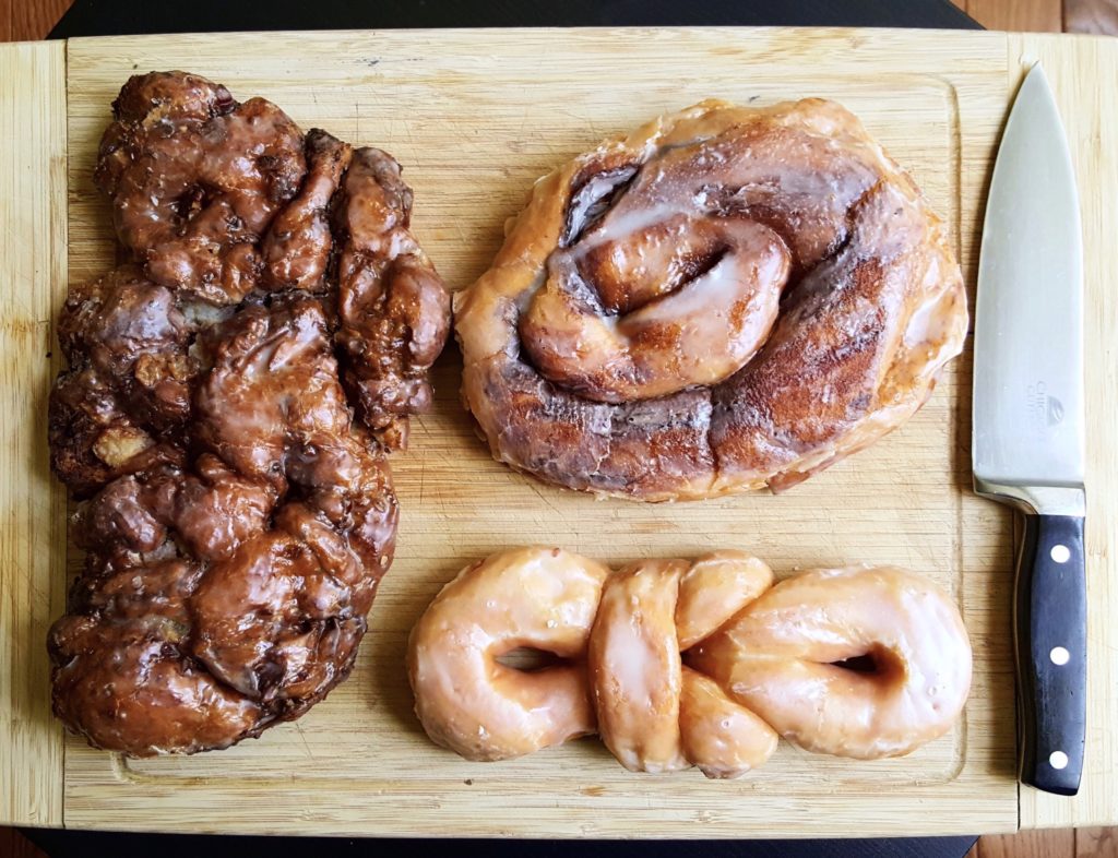 Apple Fritter at Abundance Bakery // Photo: @poweredbydoughnuts