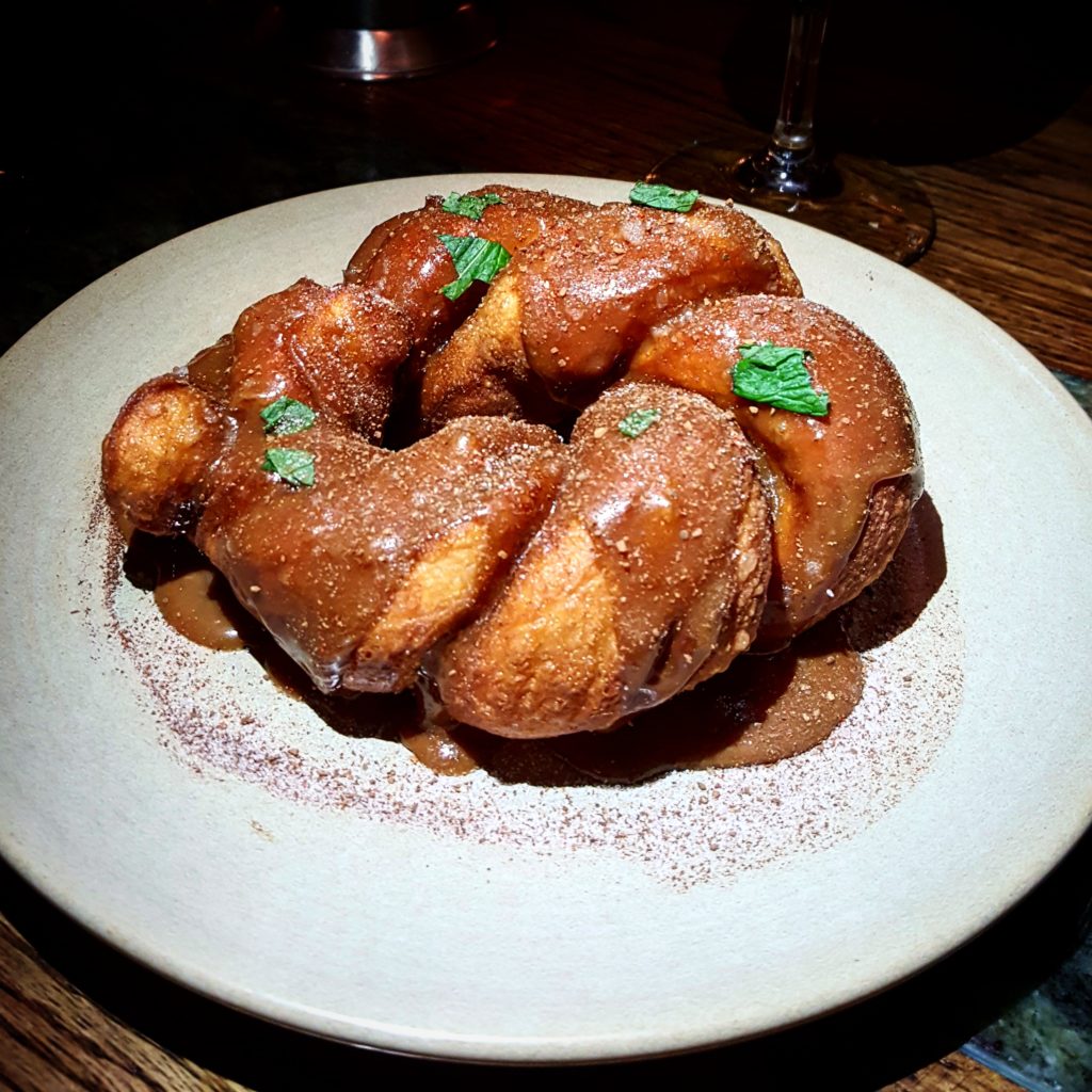 Chai Spiced Dolce de Leche Doughnut at Pub Royale
