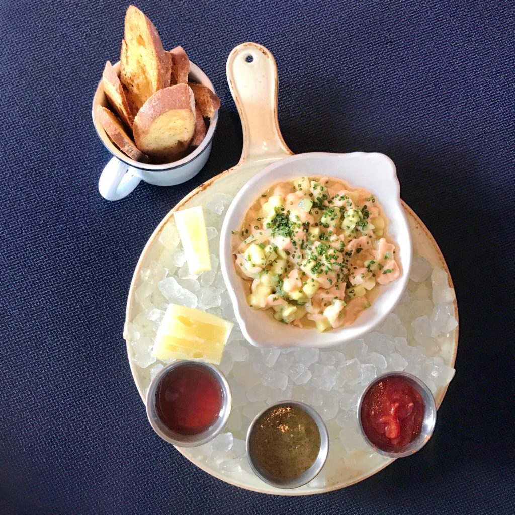 Ceviche at Robey Lounge // Photo: @topchicagoeats