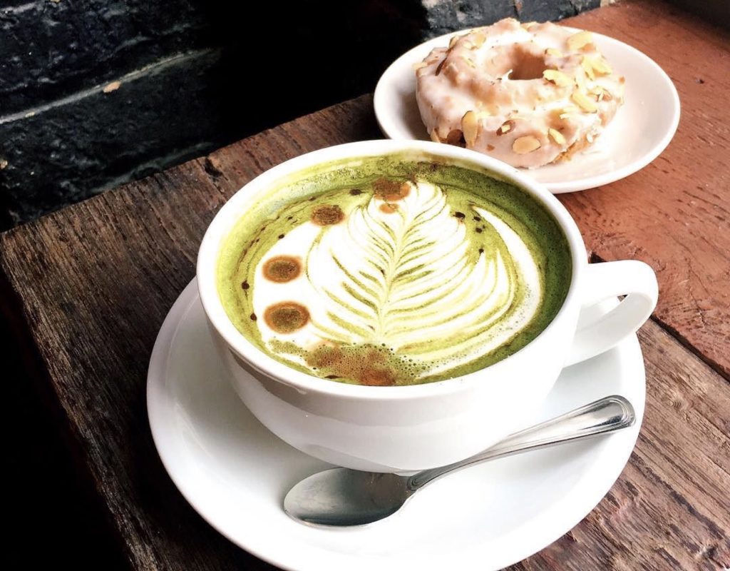 Military Latte and Old Fashioned at Sawada Coffee // Photo: @topchicagoeats