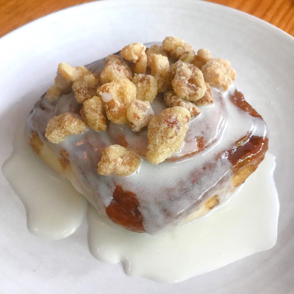 Fab Review: Brunch at Gather // Sticky Bun // Photo: @topchicagoeats