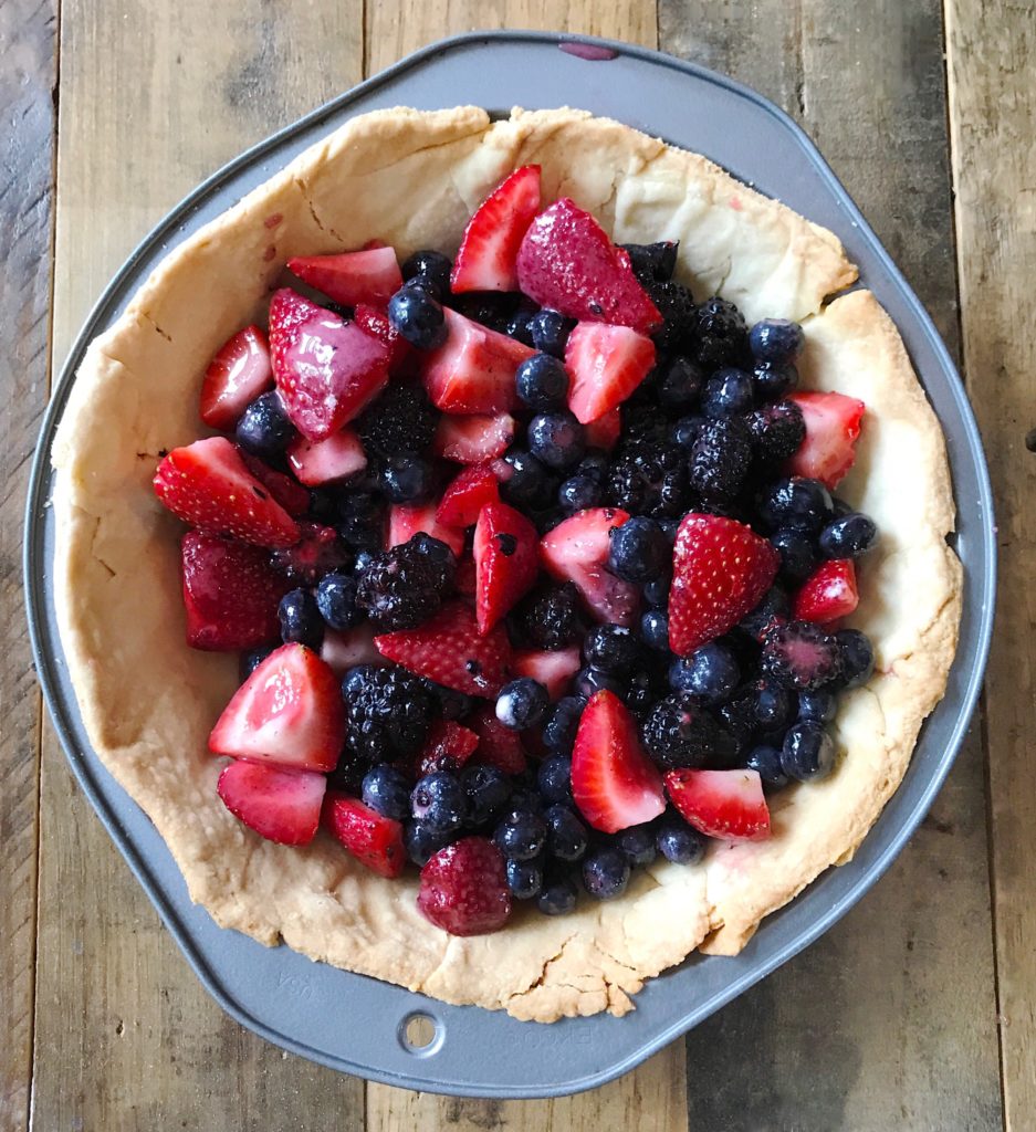 Fab Recipe: Mixed Berry Pie // Sadie Hill // Photo: @topchicagoeats