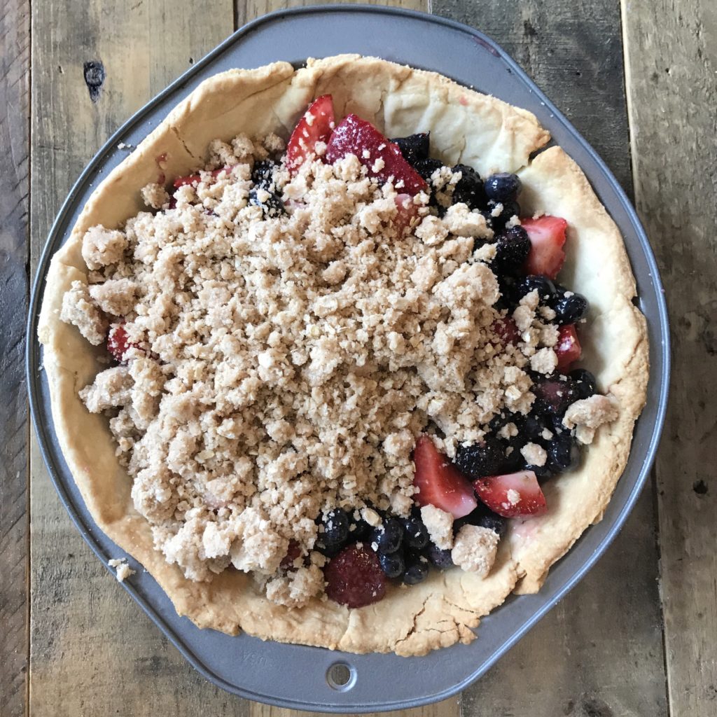 Fab Recipe: Mixed Berry Pie // Sadie Hill // Photo: @topchicagoeats