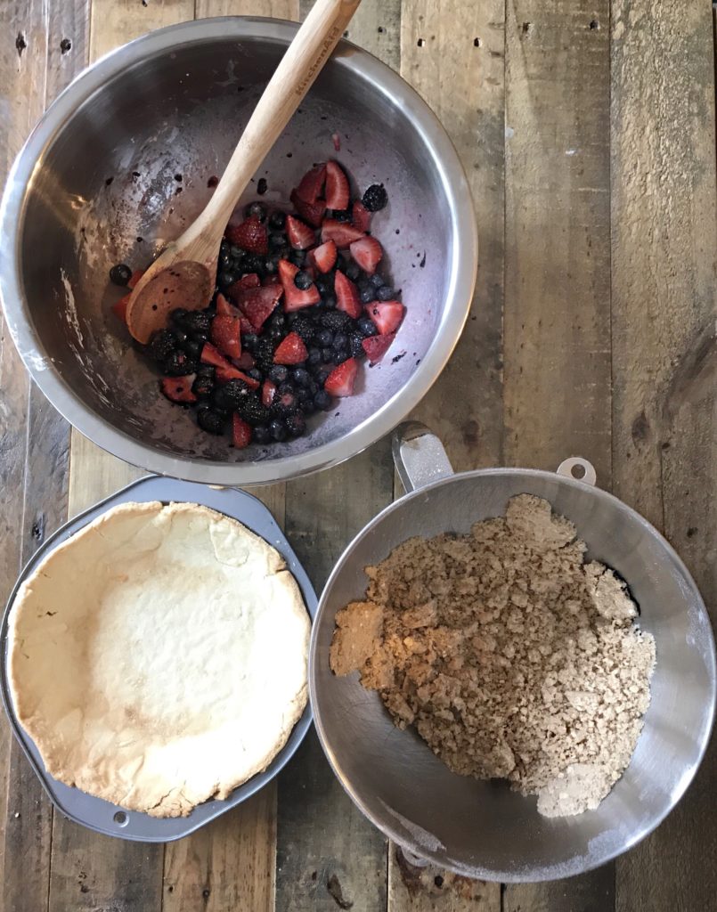 Fab Recipe: Mixed Berry Pie // Sadie Hill // Photo: @topchicagoeats