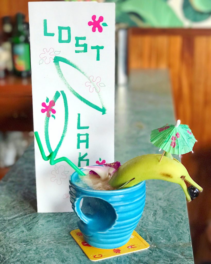 Bunny's Banana Daiquiri at Lost Lake // Photo: @topchicagoeats