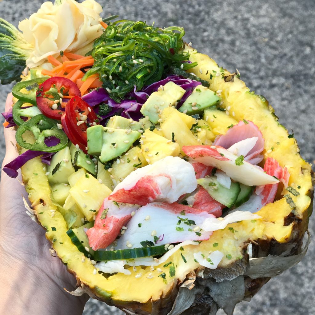 Fab Recipe: Simply Surimi & Cucumber Sunomono Poke Bowl // Photo: @fabsoopark