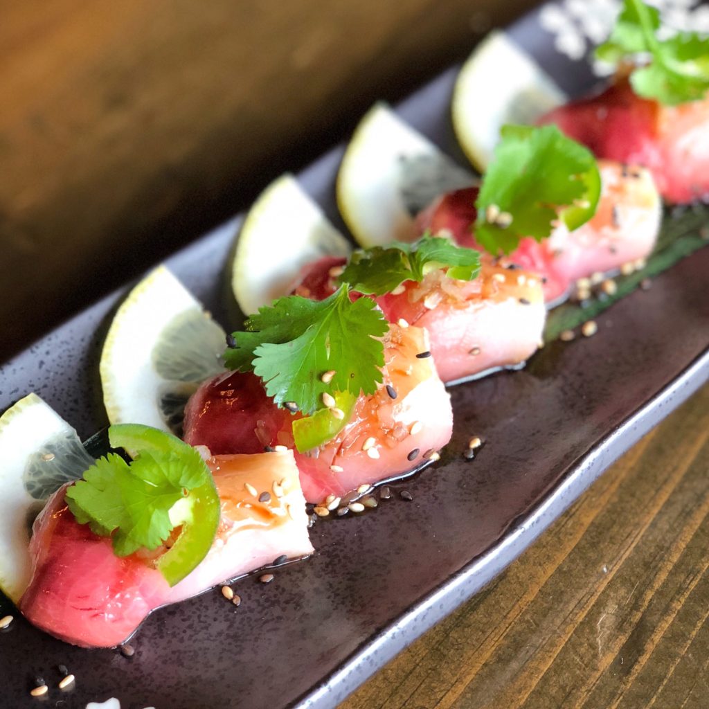 Fab Review: Raisu // Hamachi // Photo: @topchicagoeats