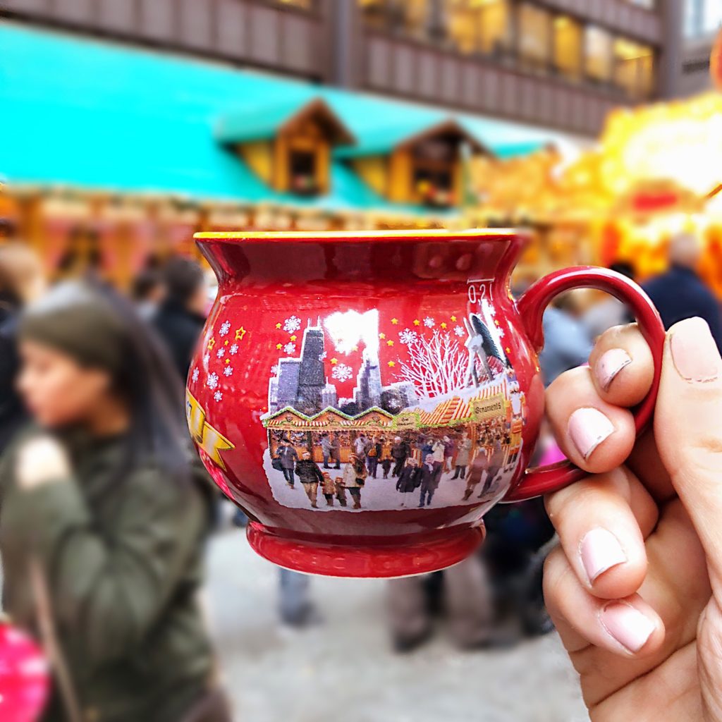 Glühwein at Christkindlmarket // Photo: @topchicagoeats