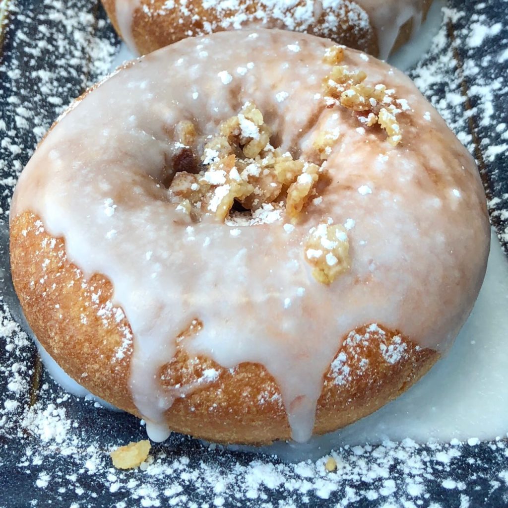 Maple Bacon Glazed Donut at Porkchop BBQ // Photo: @topchicagoeats