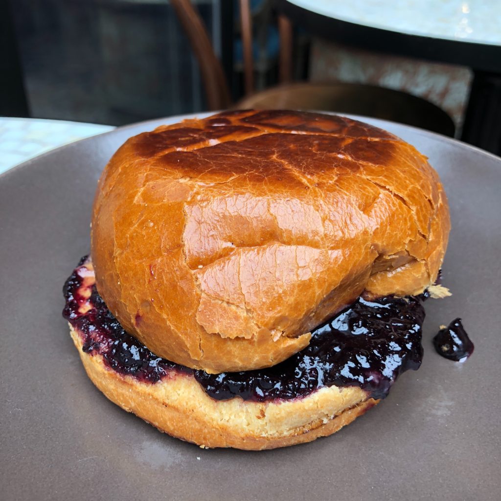 Fab Review: Brunch at Beatnik // Grilled PB&J // Photo: @topchicagoeats
