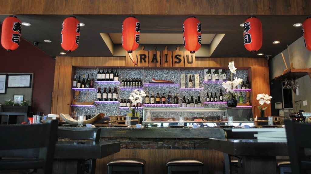 Fab Review: Raisu // Bar // Photo: Raisu Japanese Fine Dining