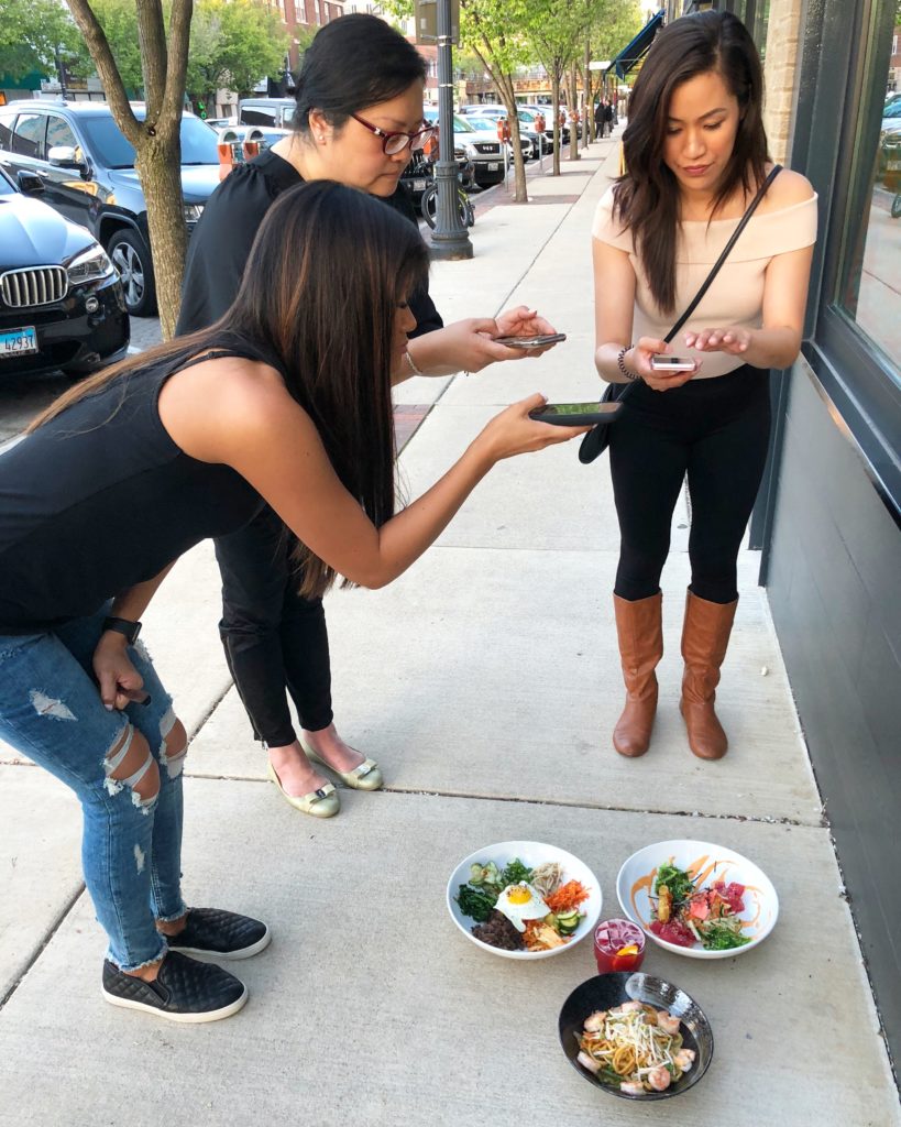 Fab Happenings: Downtown Evanston Dining Tour 2018 // Instagrammers: @jeneatschi, @chicagofoodstories, and @vieatswell // Photo: @fabfoodchicago