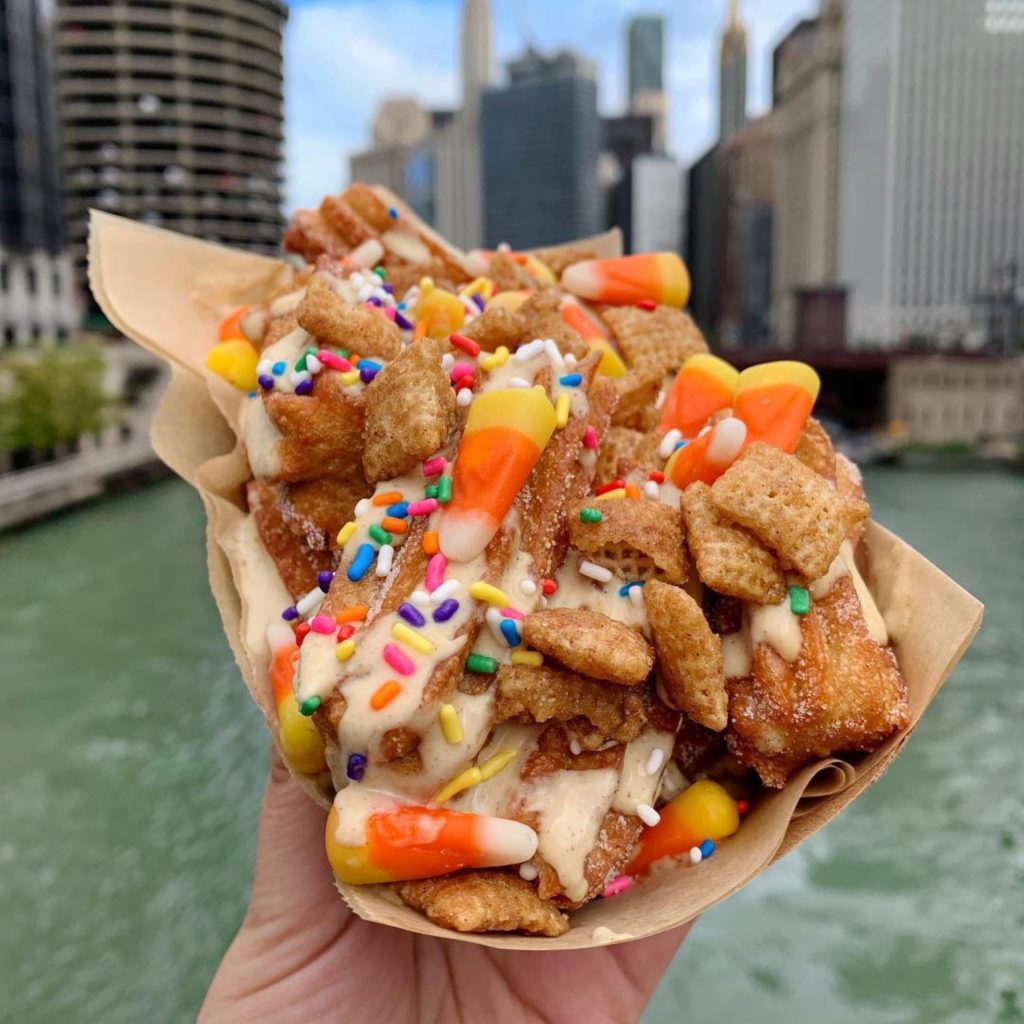 Fab Happenings: Top 5 Fall Treats 2018 // Loaded Pumpkin Churro Bites at Bodega // Photo: @topchicagoeats 