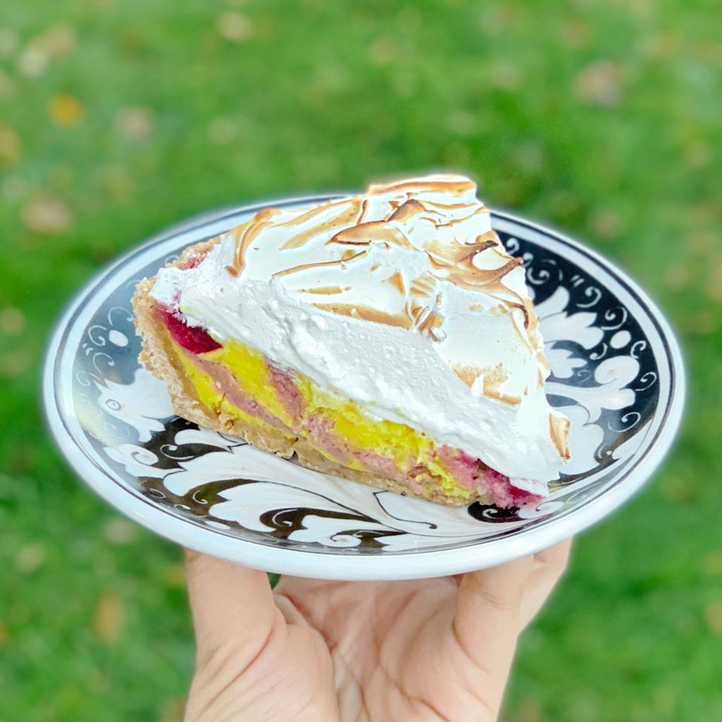 Fab Happenings: Top 5 Pies 2018 // Cranberry Yuzu Meringue at Spinning J // Photo: @topchicagoeats