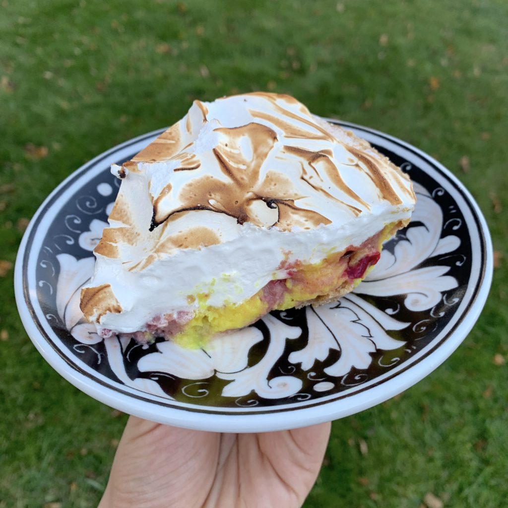 Fab Happenings: Top 5 Pies 2018 // Cranberry Yuzu Meringue at Spinning J // Photo: @topchicagoeats