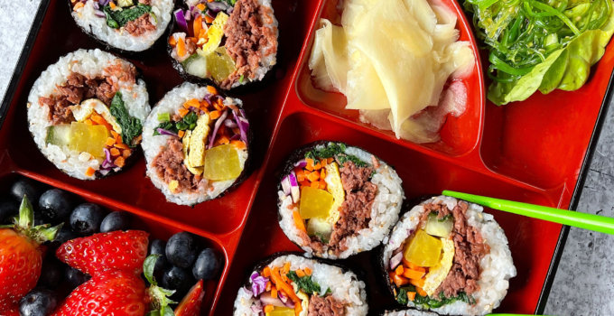 Fab Recipe: OZO Foods Vegetarian Kimbap (with PROMO CODE)